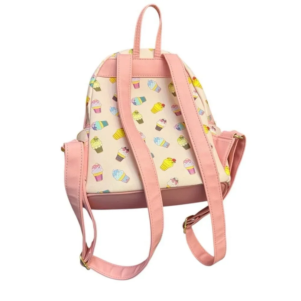 Loungefly Disney Princess Ice Cream Mini Backback Light Pink - Picture 2 of 8
